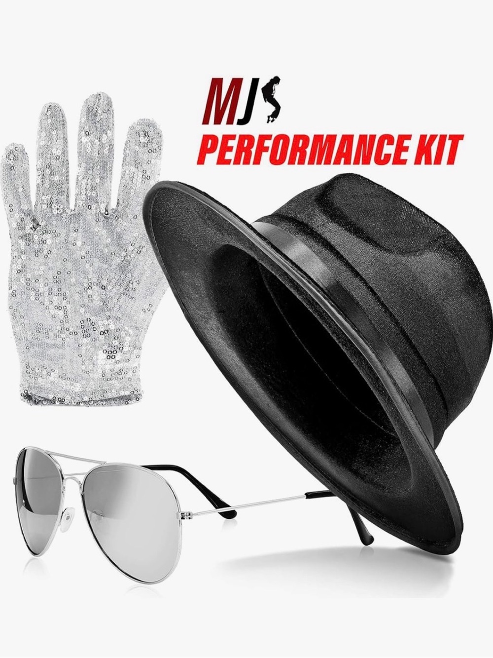 🎤 🎶 Michael Jackson 'Billie Jean' Sequins - Full Costume - Kids size 8-10 yrs 😎 - Picture 3 of 16
